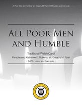 All Poor Men and Humble SATB choral sheet music cover